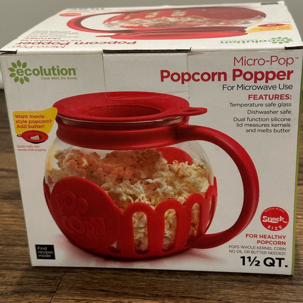 Brand New Micropop Popcorn Popper 🍿